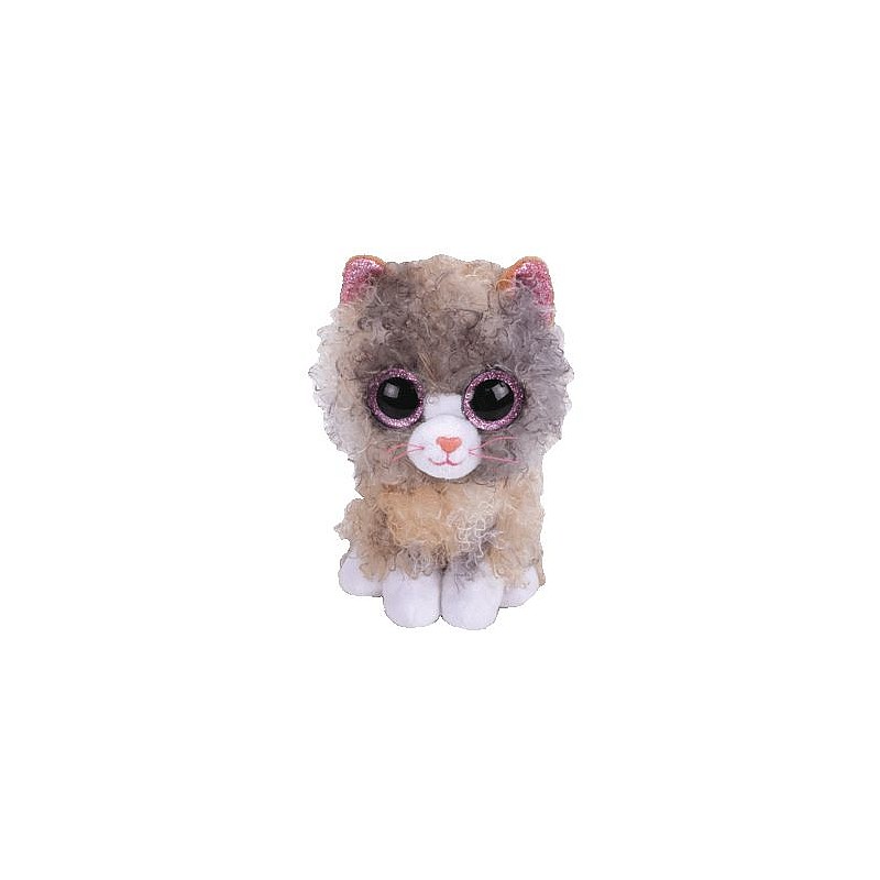 TY Beanie Boos Мягкая игрушка SCAPPY CURLY HAIR CAT reg 15см, TY36277