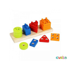 CUBIKA wooden toy Dog acrobat LA-1