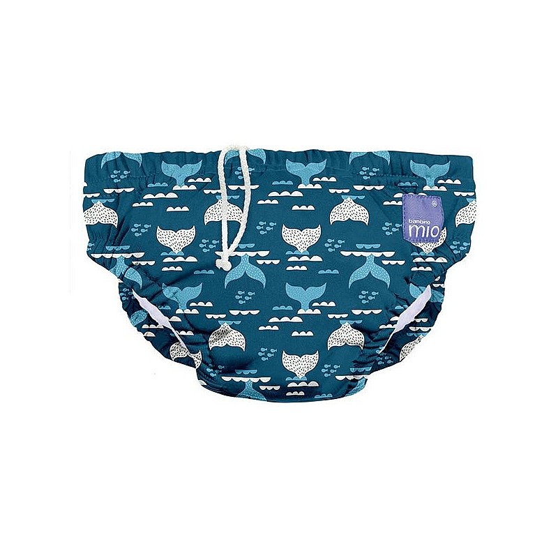 BAMBINO MIO Swim Nappies ujumispüksid BLUE TAIL, M (7-9kg)