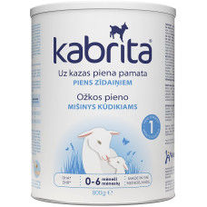 Kabrita 1 Gold naturaalsest kitsepiimast sünnist kuni 6. elukuuni 800g