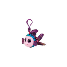 TY Beanie Boos Toy - võtmehoidja kirjud KALA flippy 8cm, TY35034