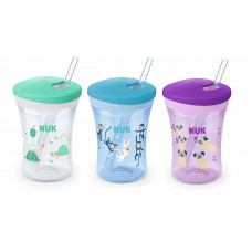 NUK Evolution Action Cup õppimistass kõrrega 230ml 12k+, SK97 10255391