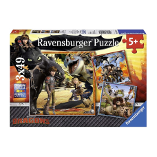 Ravensburger pusle 3x49 Dragons R 09258