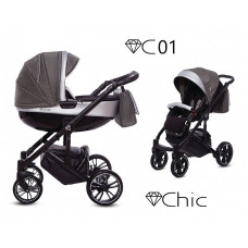 BABYACTIVE CHIC vanker-jalutuskäru  2in1, C01