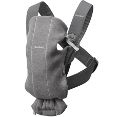 BABYBJORN MINI 3D JERSEY Känguru kott DARK GREY 021084