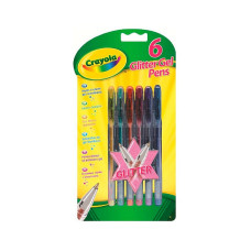 CRAYOLA 6 Sädelevat geelpastakat