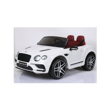 TO-MA BENTLEY elektriauto, puldiga juhitav 2x6V/7Ah, JE1155 valge