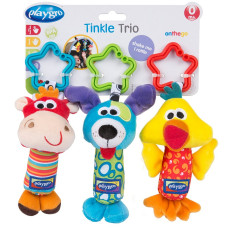 PLAYGRO Rippuv mänguasi piiksuja Tinkle Trio 0m+ 0181059