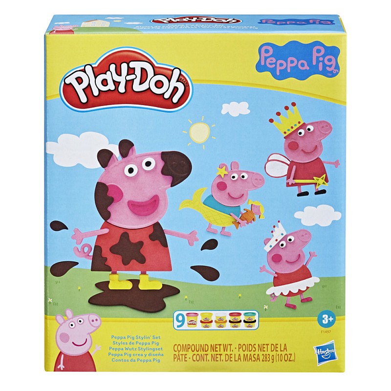 PLAY-DOH Komplekts Peppa Pig Stils