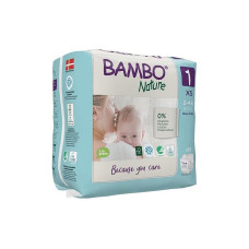 Bambo Nature mähkmed 1 suurus 2-4kg 22tk./pakk, NBAMB4435 LÕPUMÜÜK