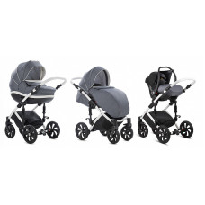 TUTIS MIMI STYLE vanker jalutuskäru 3in1, 329 Dark Grey