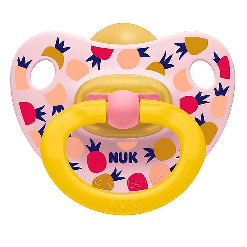 NUK lutt Happy Kids 6-18 kuud lat 1 tk SU02