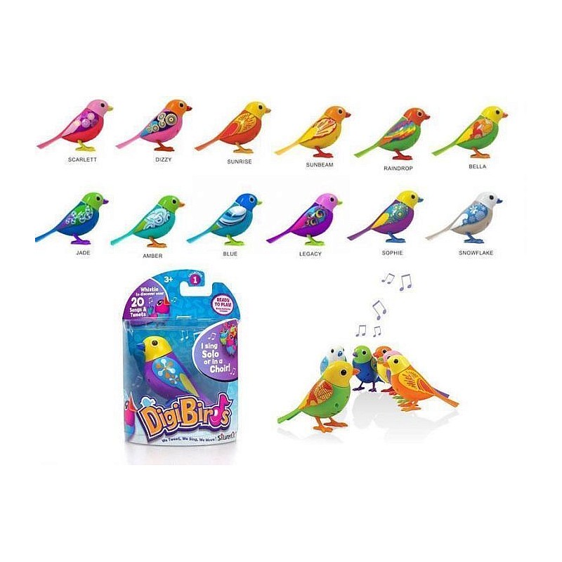 SILVERLIT DigiFriends Digibirds Interaktiivne lind 88025