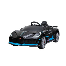 GERARDOS TOYS Elektriauto Bugatti Divo 12 V, must 53859