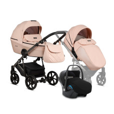 TUTIS VIVA 4 Luxury vanker-jalutuskäru  3in1, 062 ROSE QUARTZ