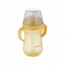 CANPOL BABIES tass silikoontilaga, FirstCup, 6m+, 250ml, kollane, 56/615_yel