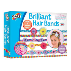 GALT Набор для изготовления резинок для волос Brilliant Hair Bands, 1004309