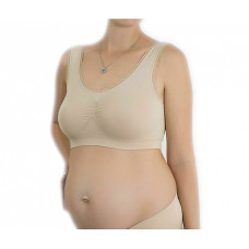 BELLISSIMA  Õmblusteta rinnahoidja Maternity L-XL skin LÕPUMÜÜK