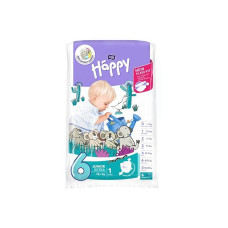 HAPPY Junior Extra mähkmed suurus 6, 16+kg. 1tk