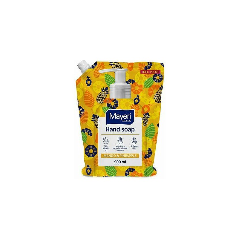 MAYERI All-Care Vedelseep Mango and pineapple 900ml F683 täidispakk