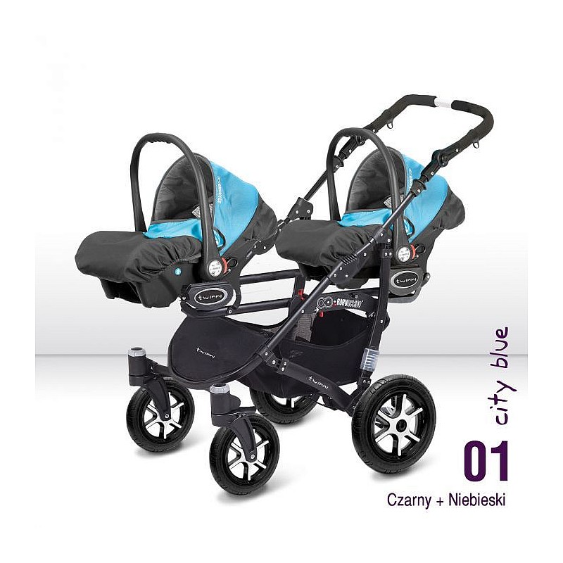 Auto-turvahäll BABYACTIVE Twinni CITY BLUE 1tk. - 01 sinine