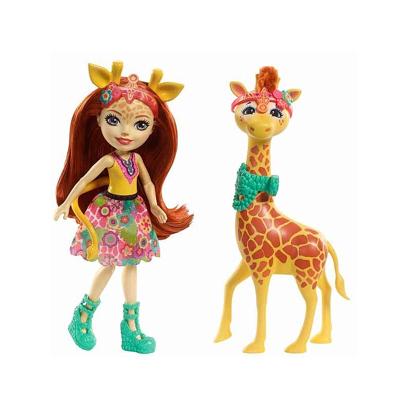 Enchantimals Gillian kaelkirjak Doll kaelkirjak, FKY72