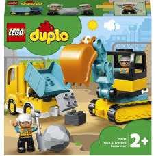 10931 LEGO® DUPLO Veok ja roomikekskavaator