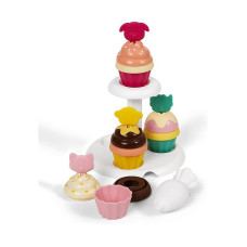 SKIP HOP sett Zoo sort and stack Cupcakes, 9H012810