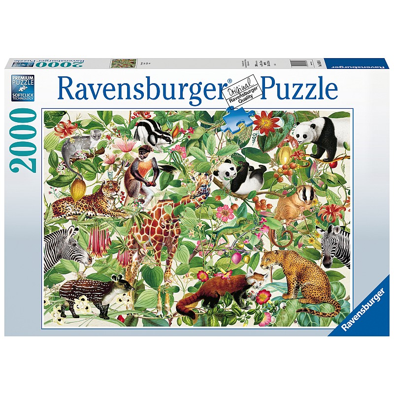 RAVENSBURGER pusle Jungle,  2000tk., 16824