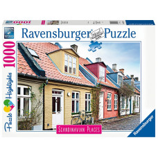 RAVENSBURGER pusle Houses in Aarhus Denmark, 1000tk., 16741