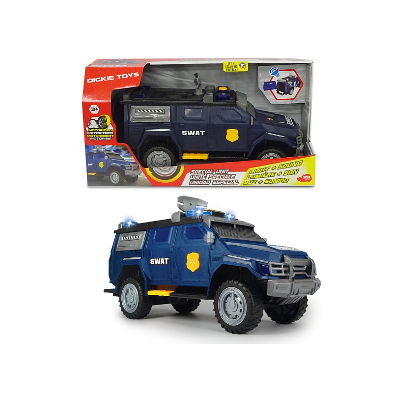 SIMBA DICKIE TOYS auto Swat eritiim, 203308374/203308388