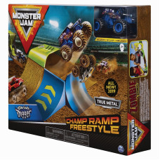 MONSTER JAM vigurlennu mängukomplekt veokiga 1:64 Basic Stunt, 6045029