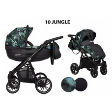 BABYACTIVE MOMMY Spring/Summer Vanker-jalutuskäru  2in1, 10 JUNGLE