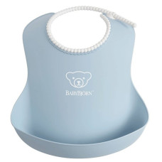 BABYBJORN BIB Pehme pudipõll 4m+, POWDER BLUE 046367