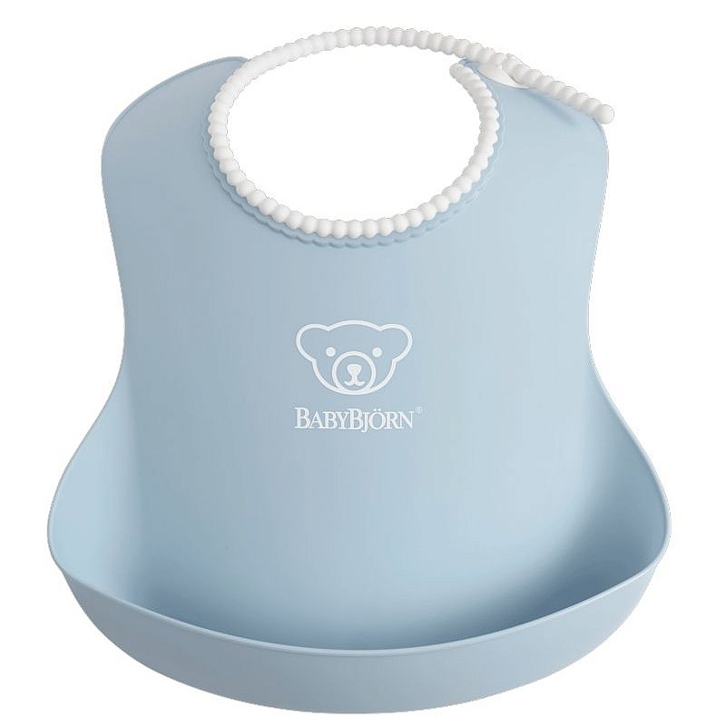 BABYBJORN BIB Pehme pudipõll 4m+, POWDER BLUE 046367