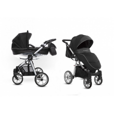 BABYACTIVE MOMMY Glossy Vanker-jalutuskäru  2in1, Silver