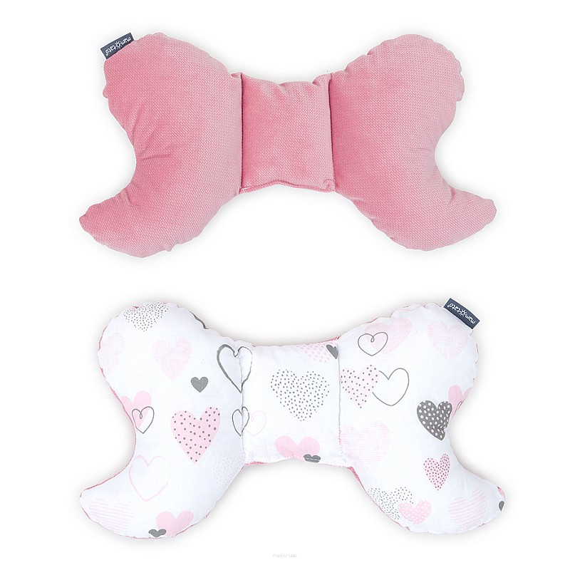 MamoTato padi 37x22cm PASTEL HEARTS pink 12797