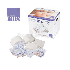 BAMBINO MIO sündi pöörane kit komplekti alates sünnist kuni poti, valge