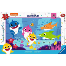 Ravensburger Pusle raamis Baby Shark 15tk. 3+ R 05122