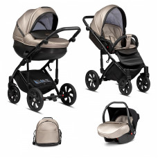 TUTIS MIMI STYLE Luxury vanker-jalutuskäru 3in1, 291 BEIGE