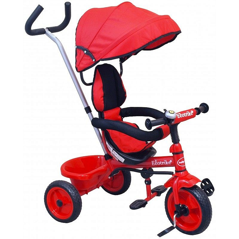 Kolmerattaline jalgratas BABY MIX Ecotrike  RED XG18819-9