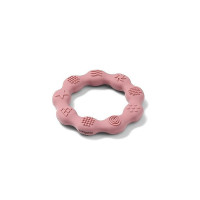 BABYONO silikoonist närimisrõngas RING pink 825/02