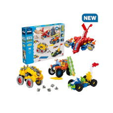 Plus Plus BIG  konstruktor  LEARN TO BUILD VEHICLES 800tk., 7016