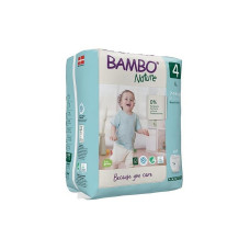 Bambo Nature Pants mähkmete aluspüksid 4 suurus 7-14kg 20tk./pakk., NBAMB4488 LÕPUMÜÜK