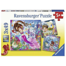 Ravensburger pusle 3x49 Mermaid R 08063