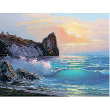 TSVETNOY diamond mosaiik 40x50cm Coastal Landscape, LG258e