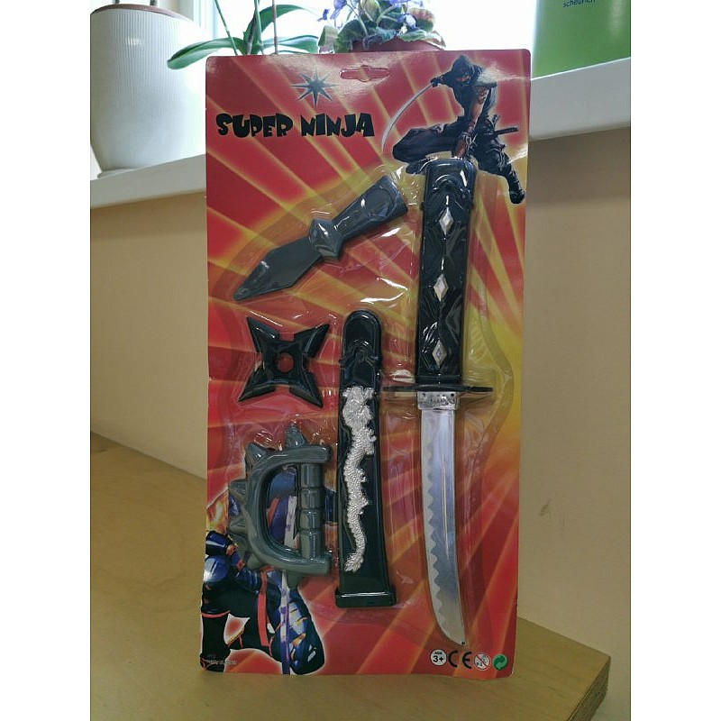 ERJUTOYS SUPER NINJA Набор ниндзя JU8969