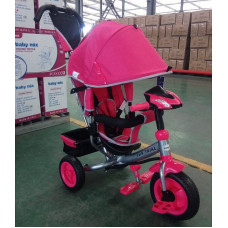 BABY MIX LUX TRIKE Kolmerattaline jalgratas  UR-XG6519-T16 PINK