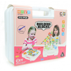 PRO-EXIMP Konstruktor kohvris Building Blocks 212elem. 3+