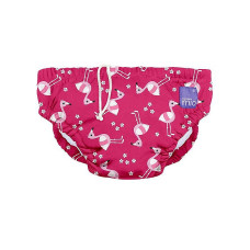 BAMBINO MIO Swim Nappies ujumispüksid PINK FLAMINGO, M (7-9kg)